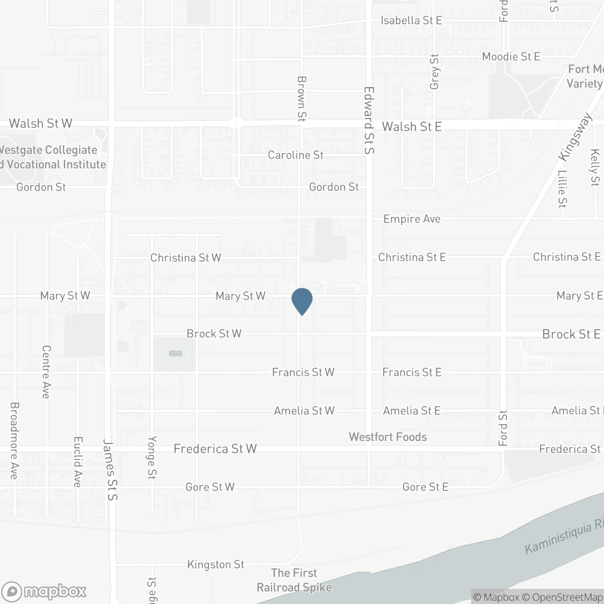 1105 BROWN STREET, Thunder Bay, Ontario P7E 2M1